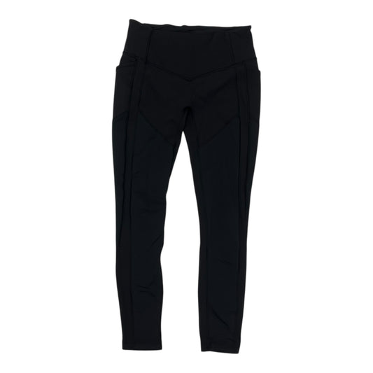 Athletic Leggings By Lululemon In Black, Size:M