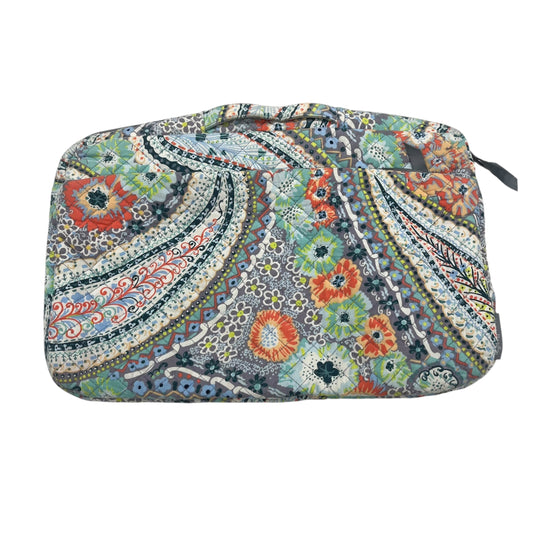 Laptop Bag By Vera Bradley In Grey, Size:Large