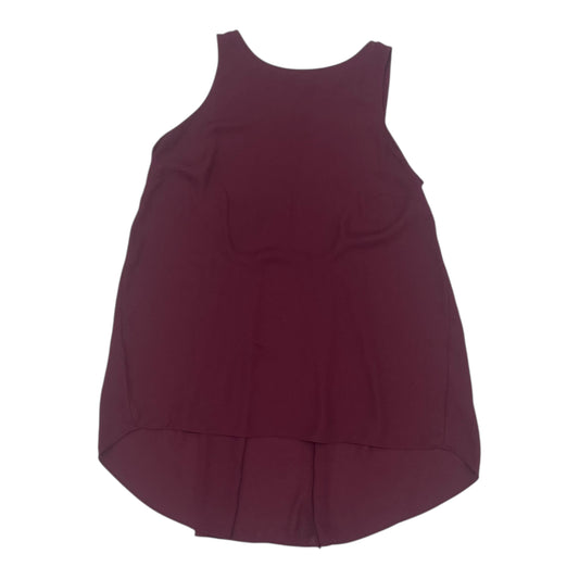 Blouse Sleeveless By Limited In Red, Size:M