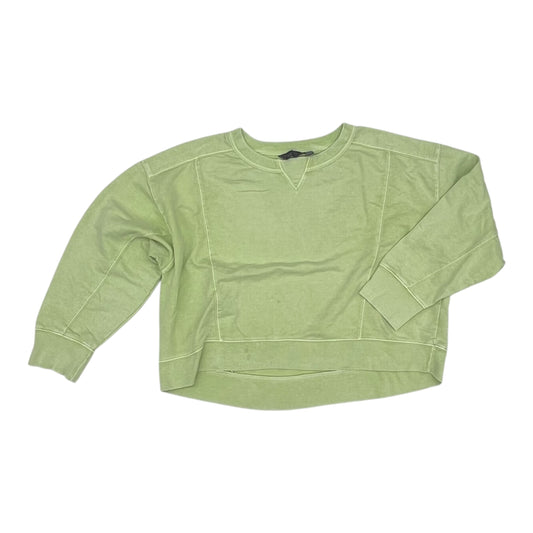 Sweatshirt Collar By Danskin In Green, Size:M