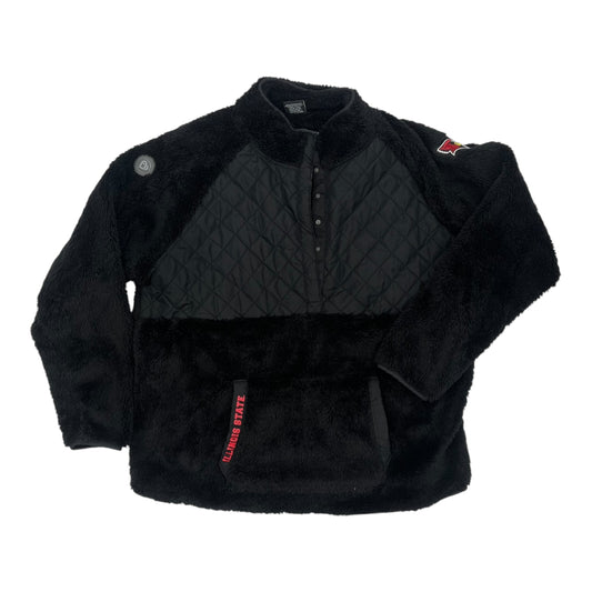 Athletic Sweatshirt Collar By Clothes Mentor In Black, Size:Xxl
