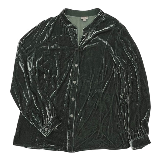 Top Ls By J. Jill In Green, Size:Xl