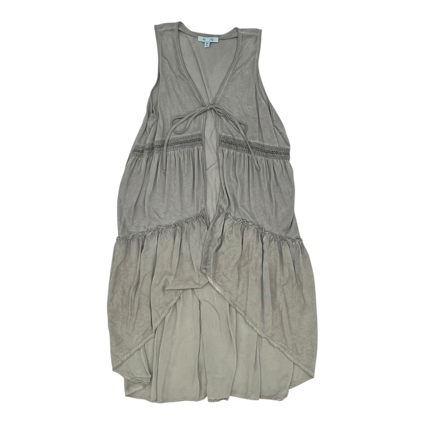 Cardigan By She + Sky In Grey, Size:M