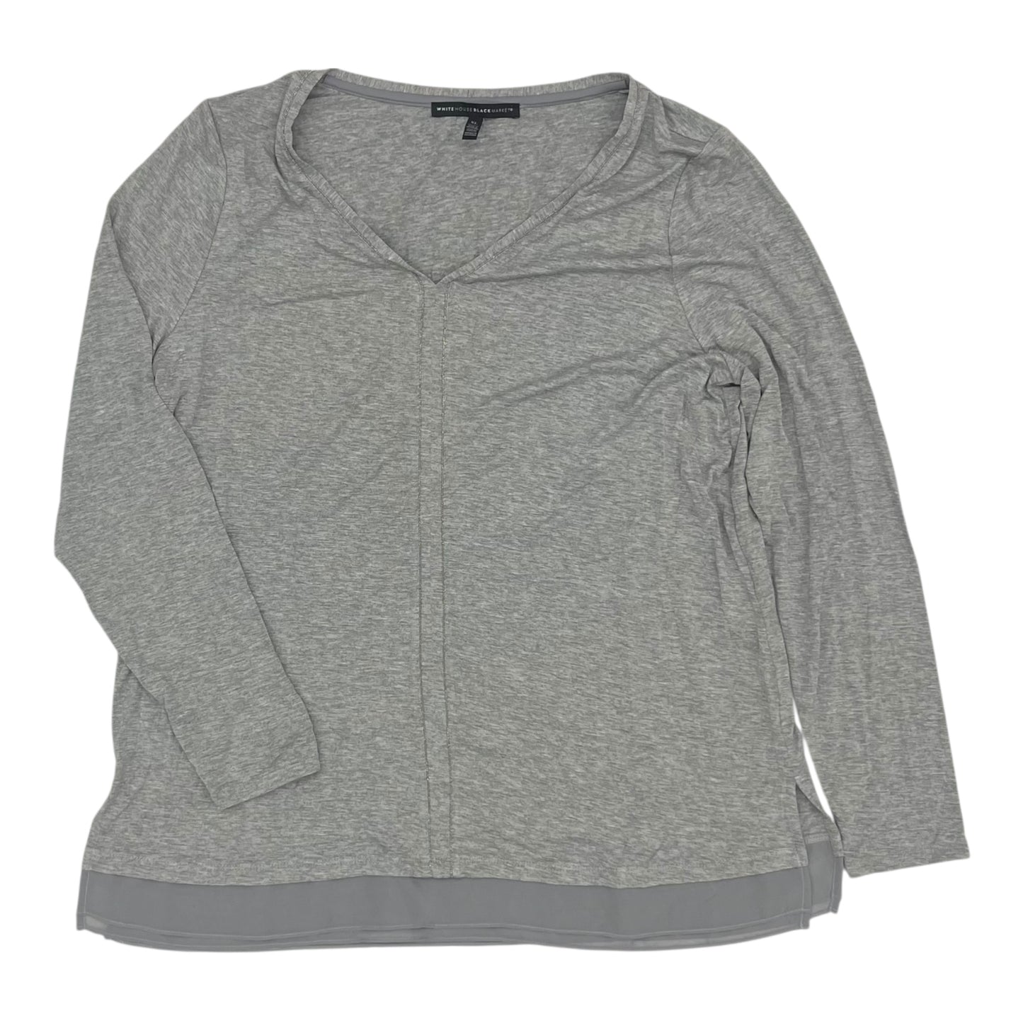 Top Ls By White House Black Market In Grey, Size:Xl