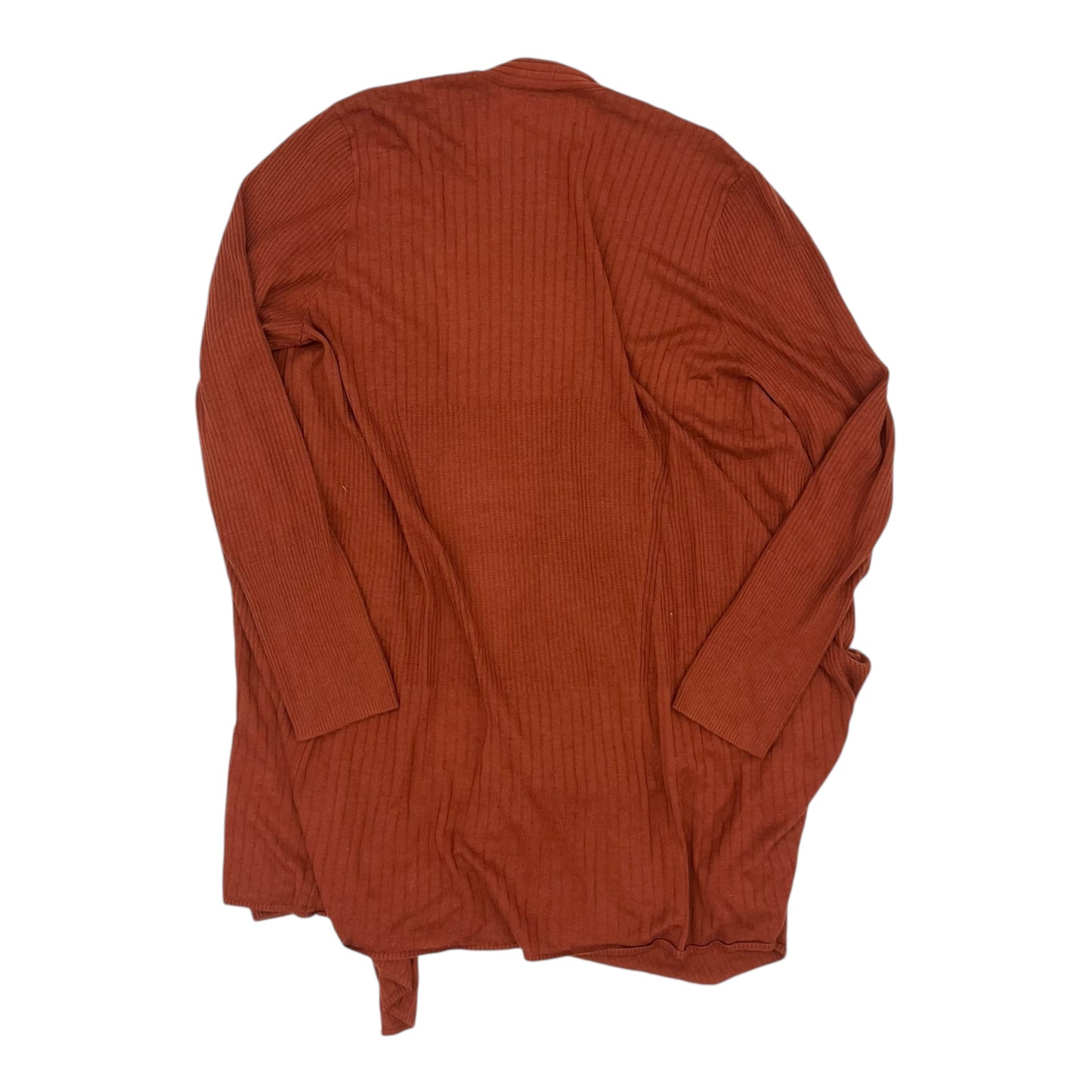 Cardigan By Evri In Orange, Size:2X