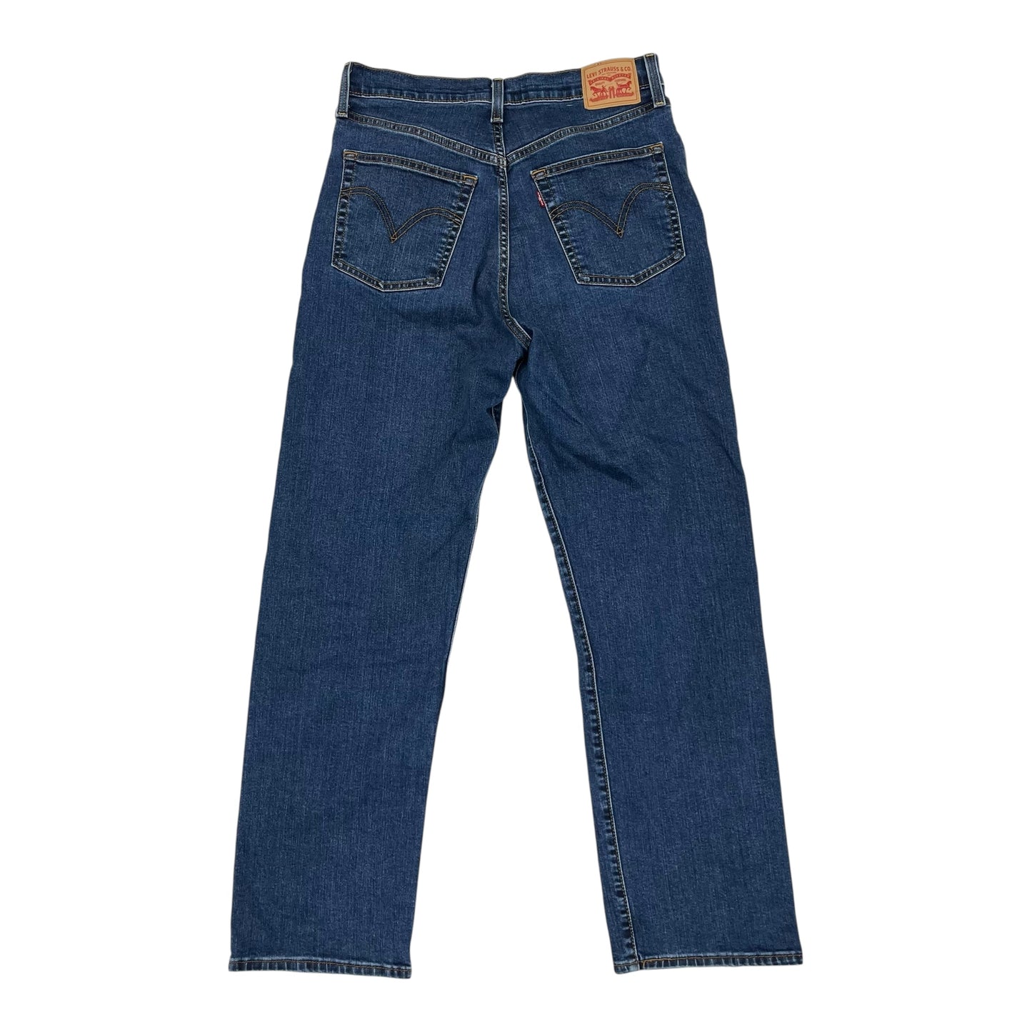 JEANS STRAIGHT by LEVIS In BLUE DENIM, Size: 12