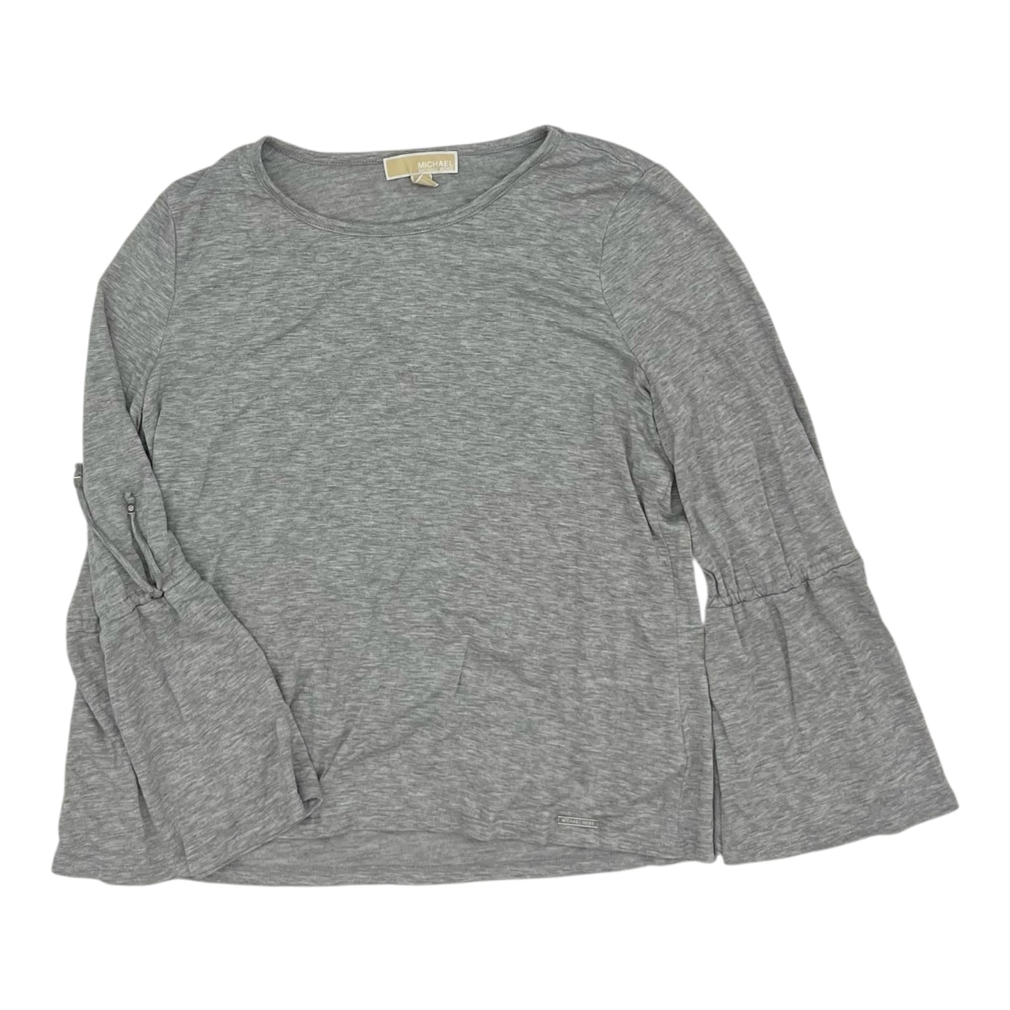 Top Ls Designer By Michael Kors In Grey, Size:L