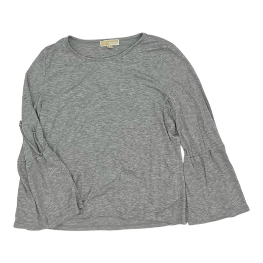 Top Ls Designer By Michael Kors In Grey, Size:L