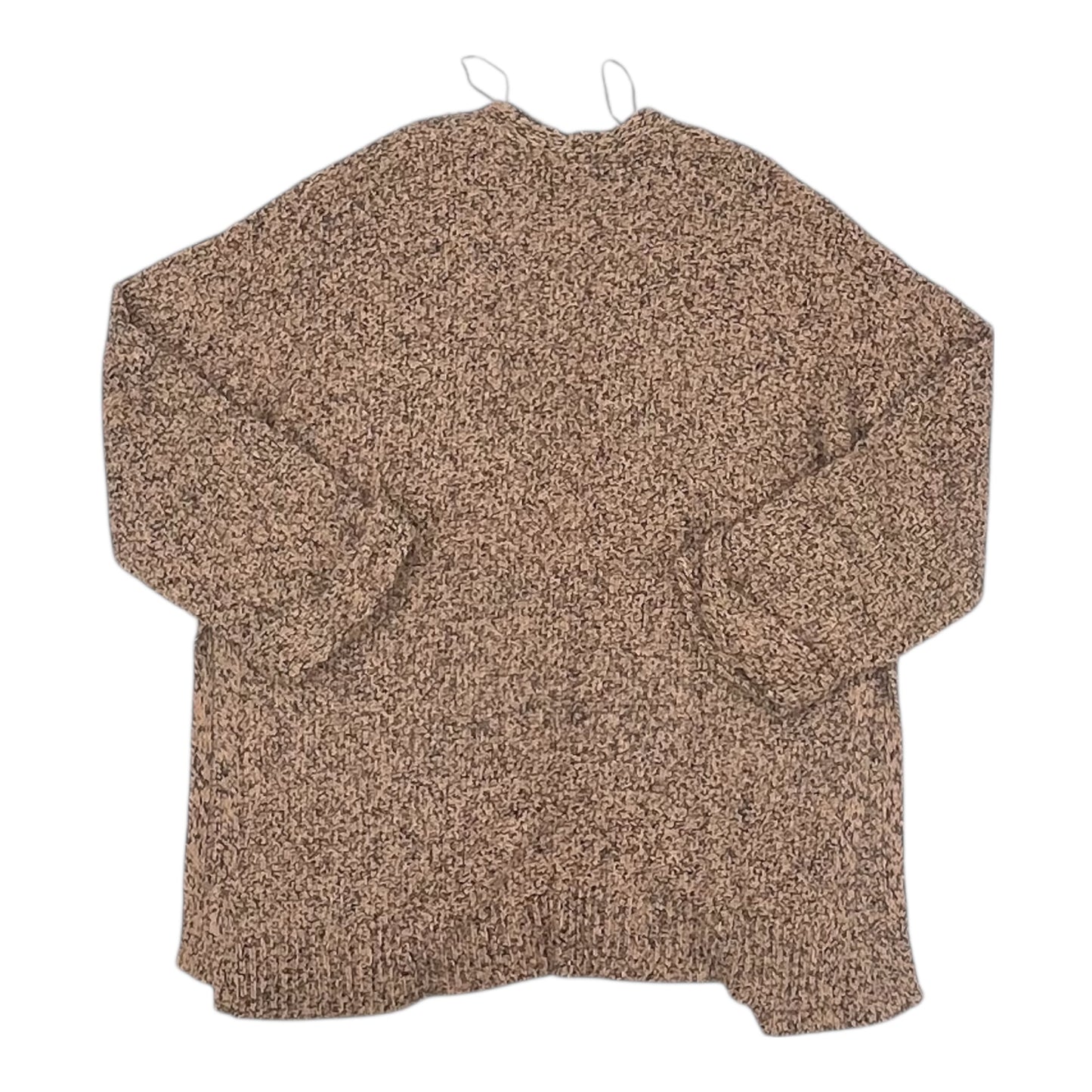 Sweater Cardigan By H&M In Black & Tan, Size:S