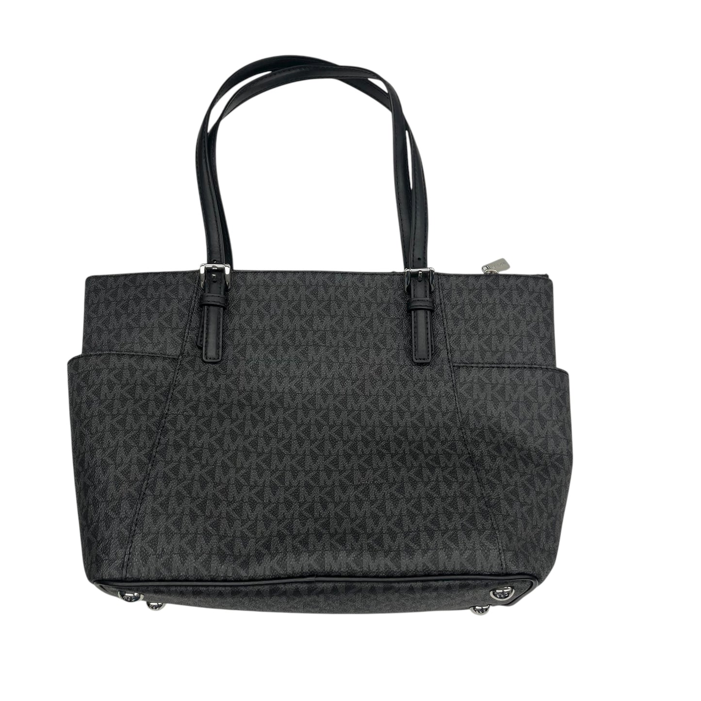 Tote Designer By Michael Kors In Black, Size:Medium