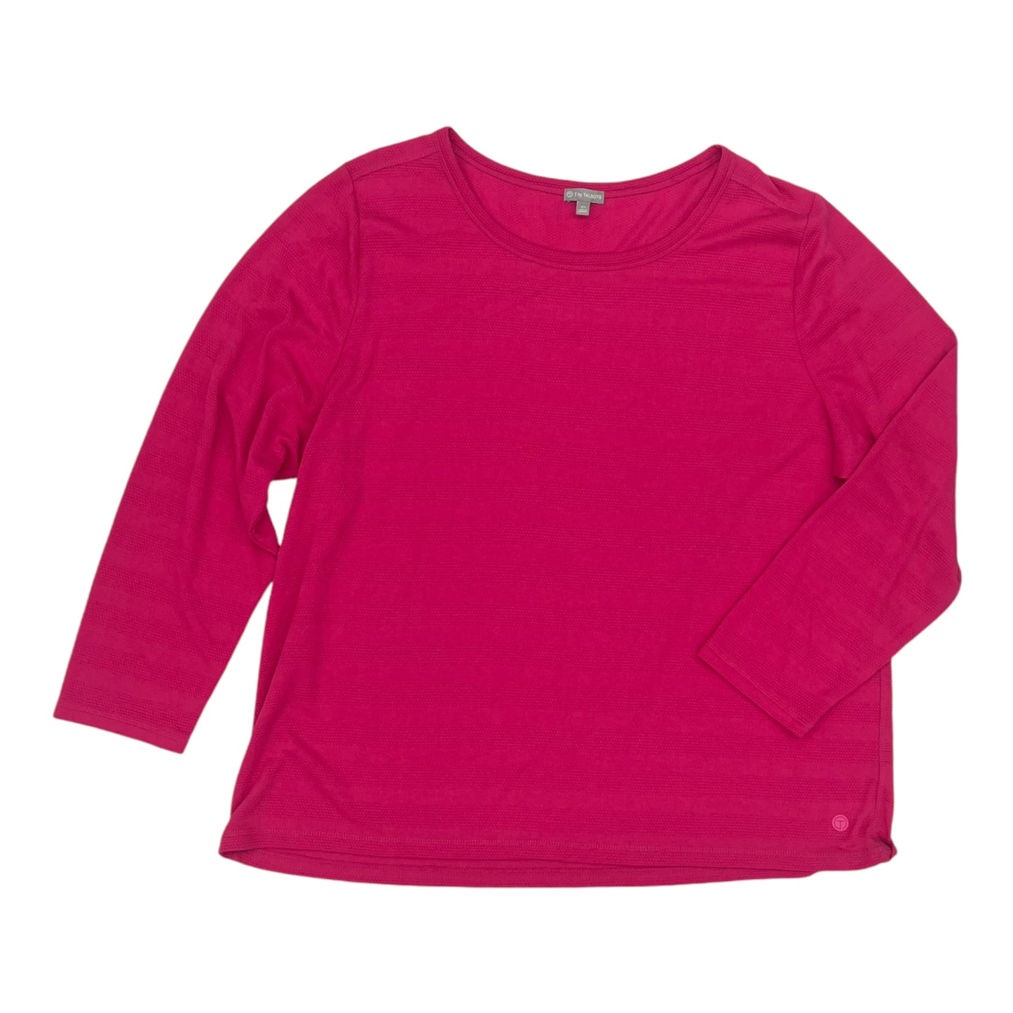 Top Ls By Talbots In Pink, Size:3X