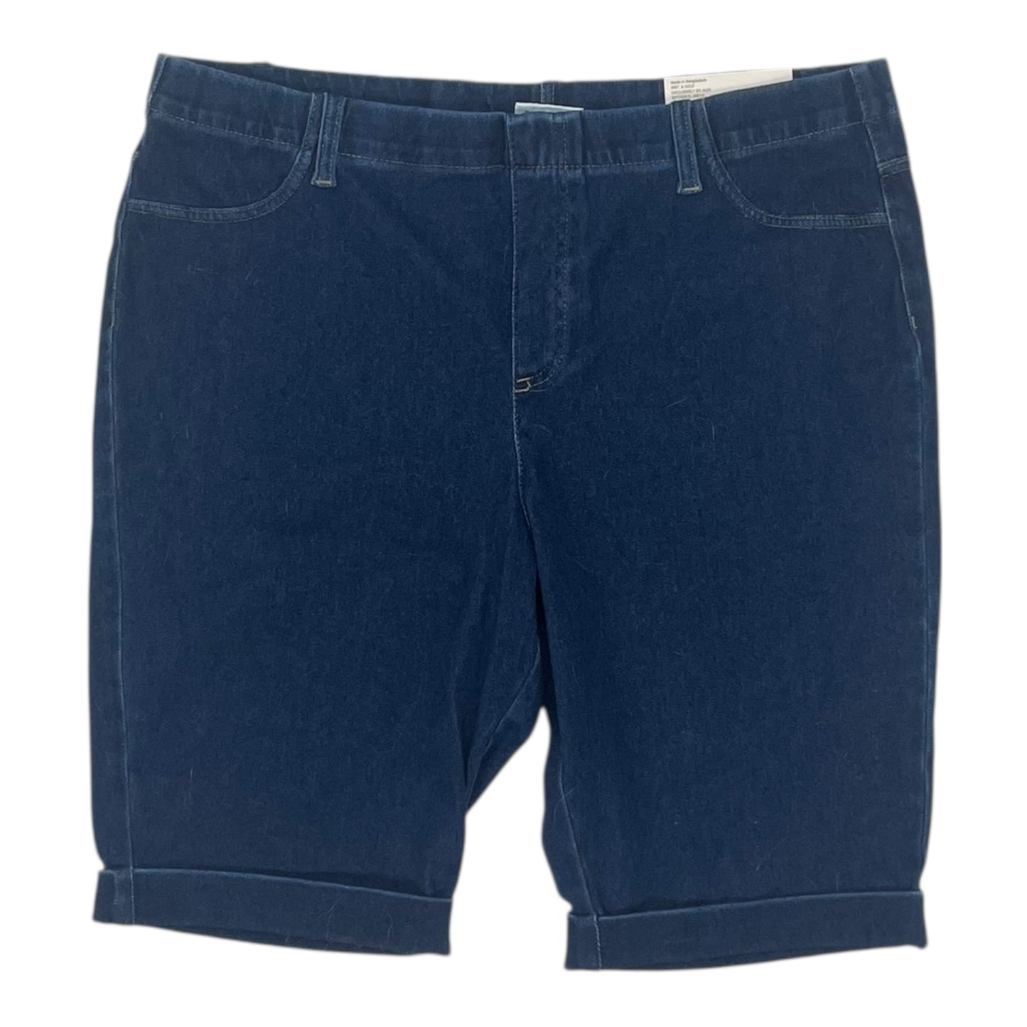 Shorts By Serra In Blue Denim, Size:Xl