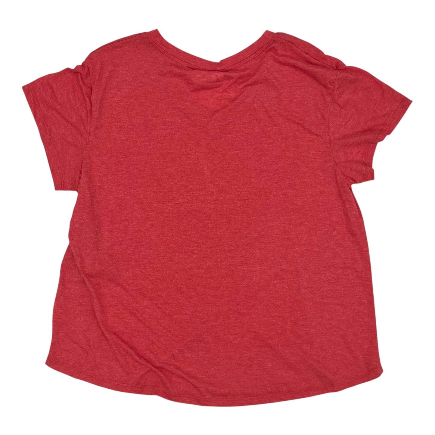 Athletic Top Ss By Russel Athletic In Red, Size:Xl