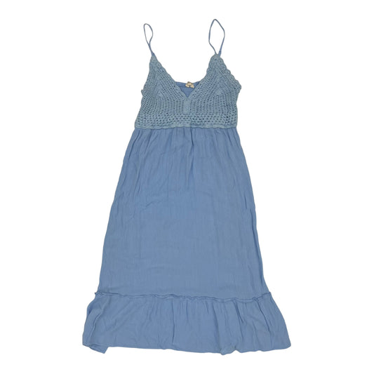 Dress Casual Midi By Blush In Blue, Size:Xl