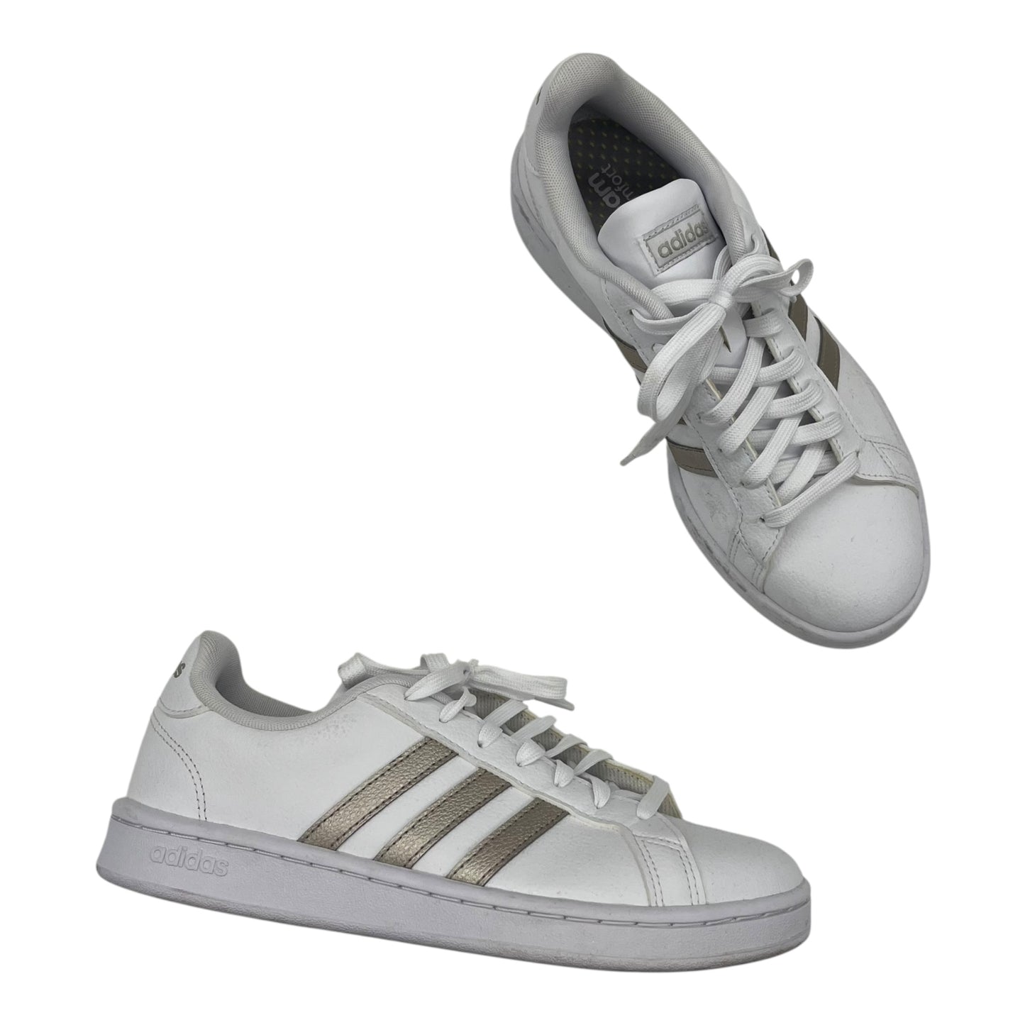 Shoes Sneakers By Adidas In White, Size:7.5
