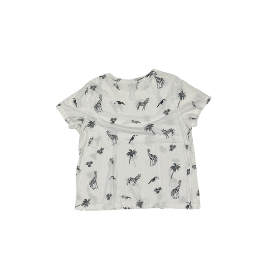 Top Ss By Loft In Black & White, Size:Xl
