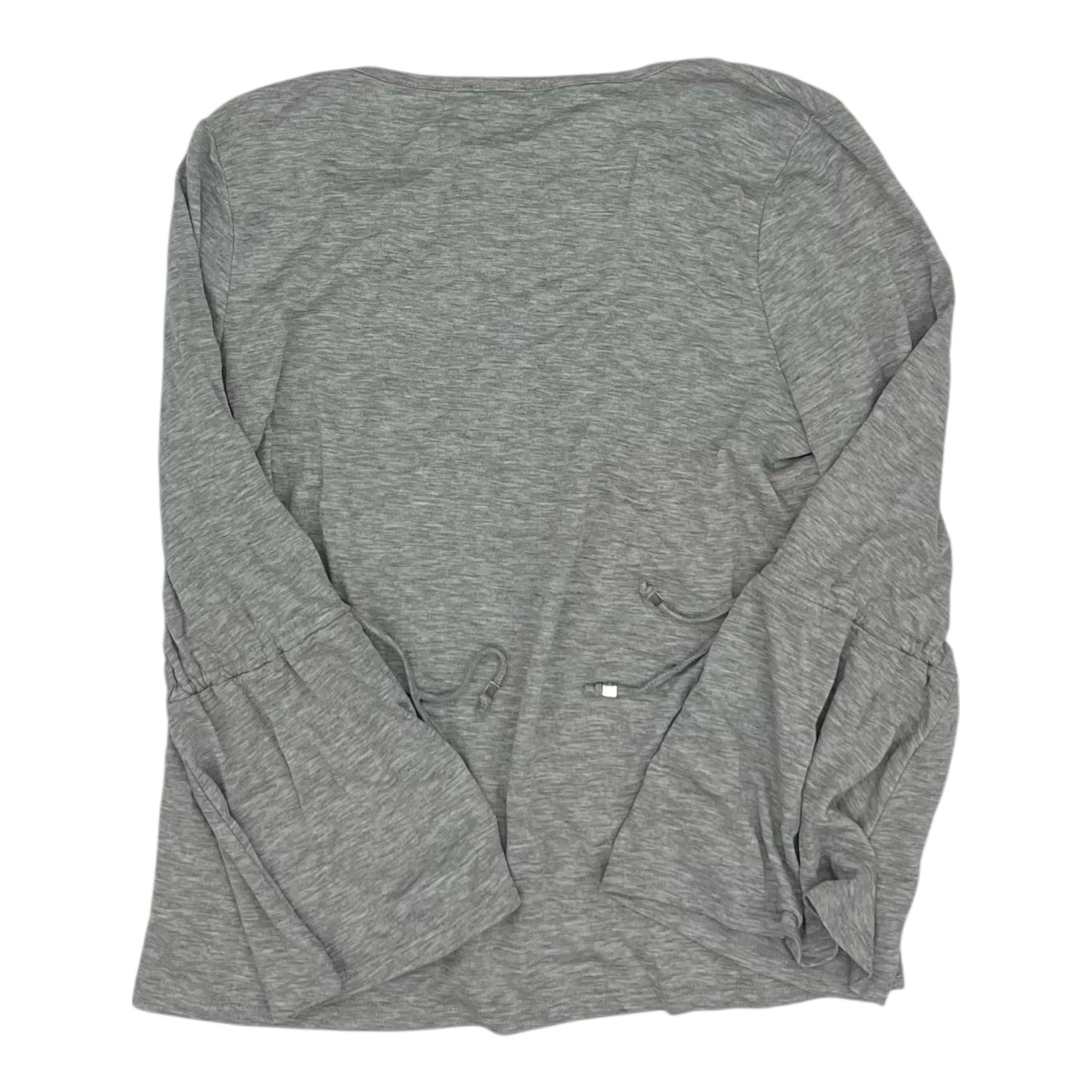 Top Ls Designer By Michael Kors In Grey, Size:L