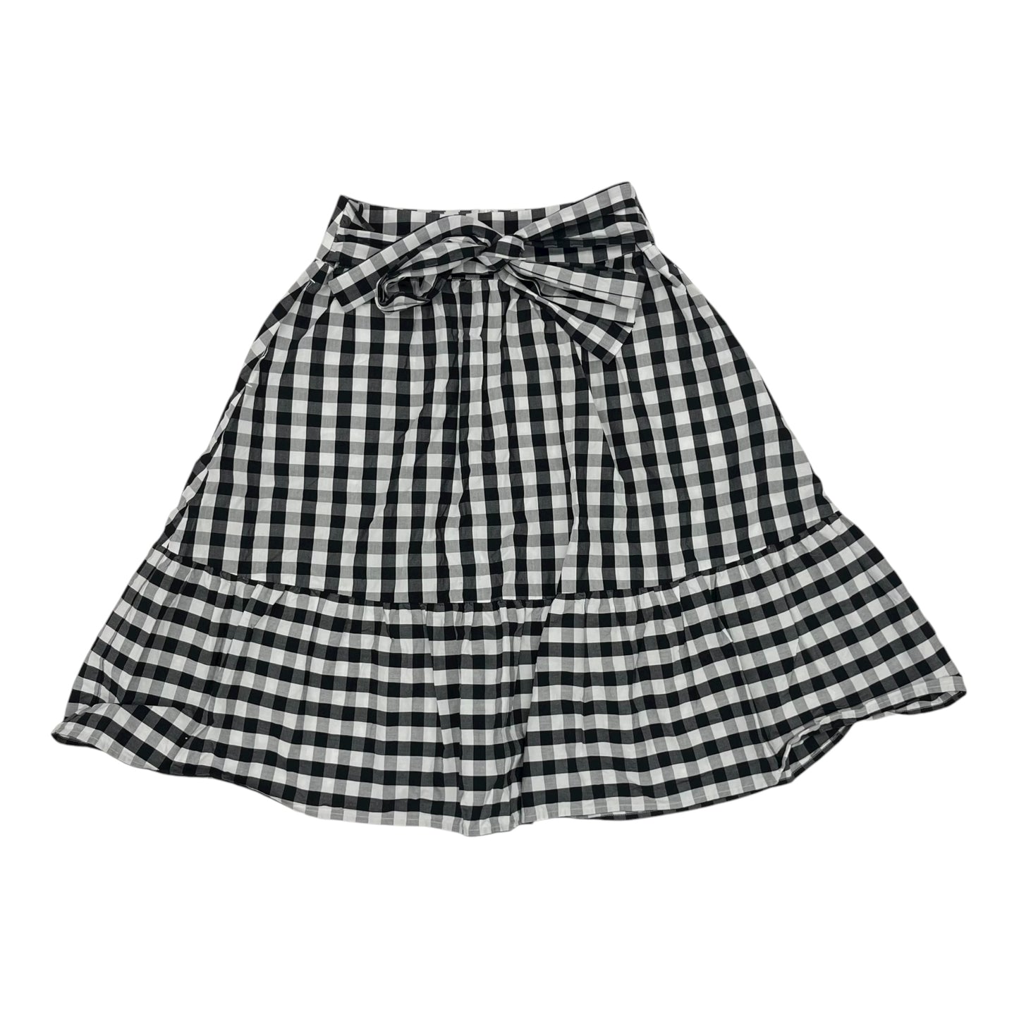 Skirt Midi By J. Crew In Black & White, Size:2