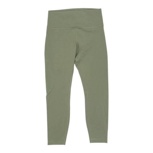 Athletic Leggings By Lululemon In Green, Size:M