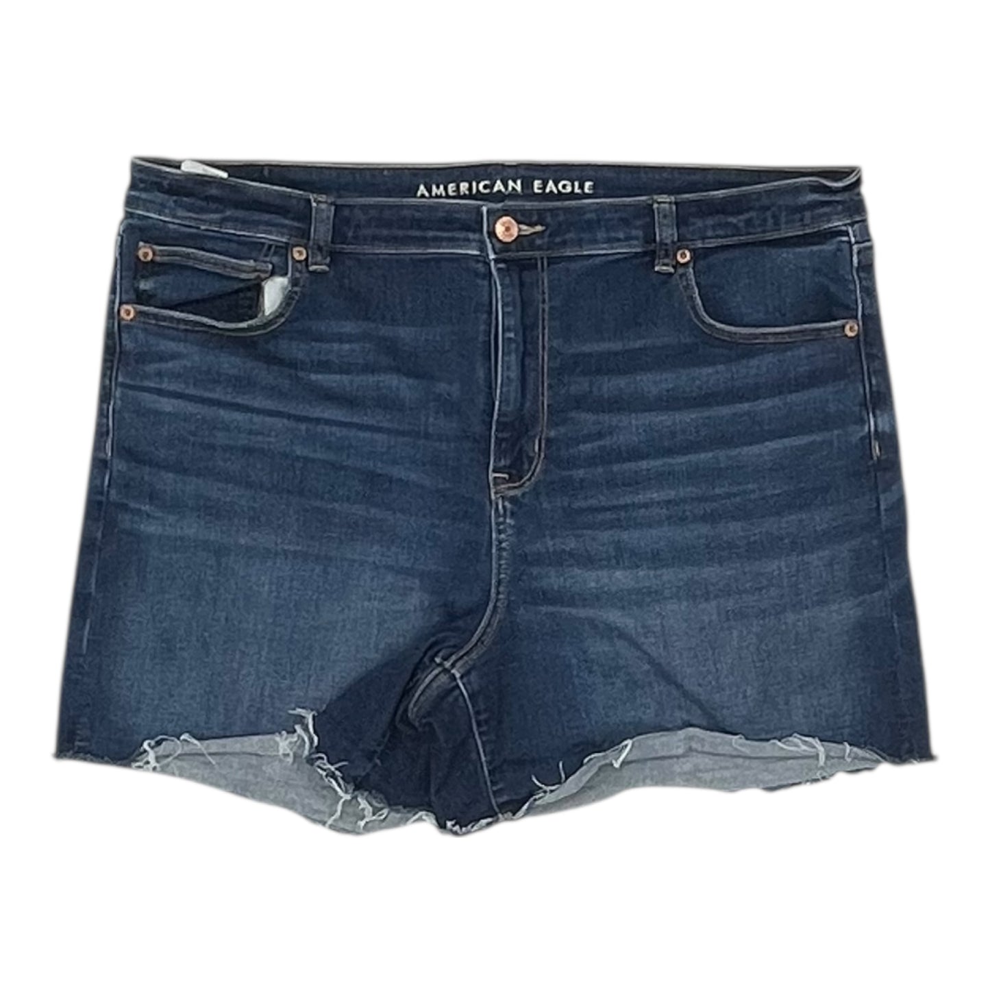 Shorts By American Eagle In Blue Denim, Size:20