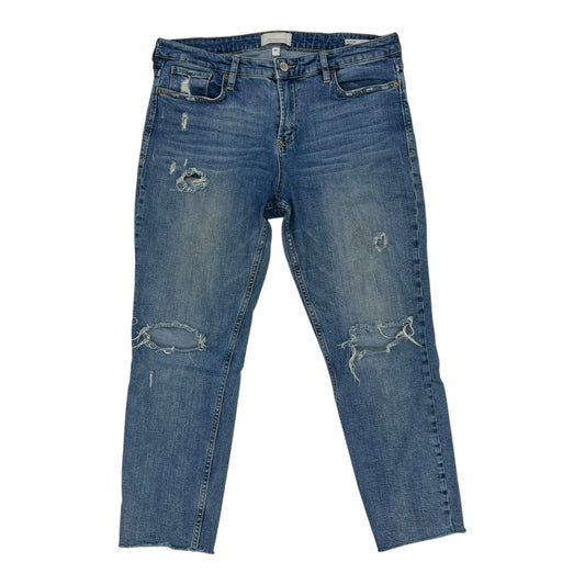Jeans Straight By Dear John In Blue Denim, Size:14