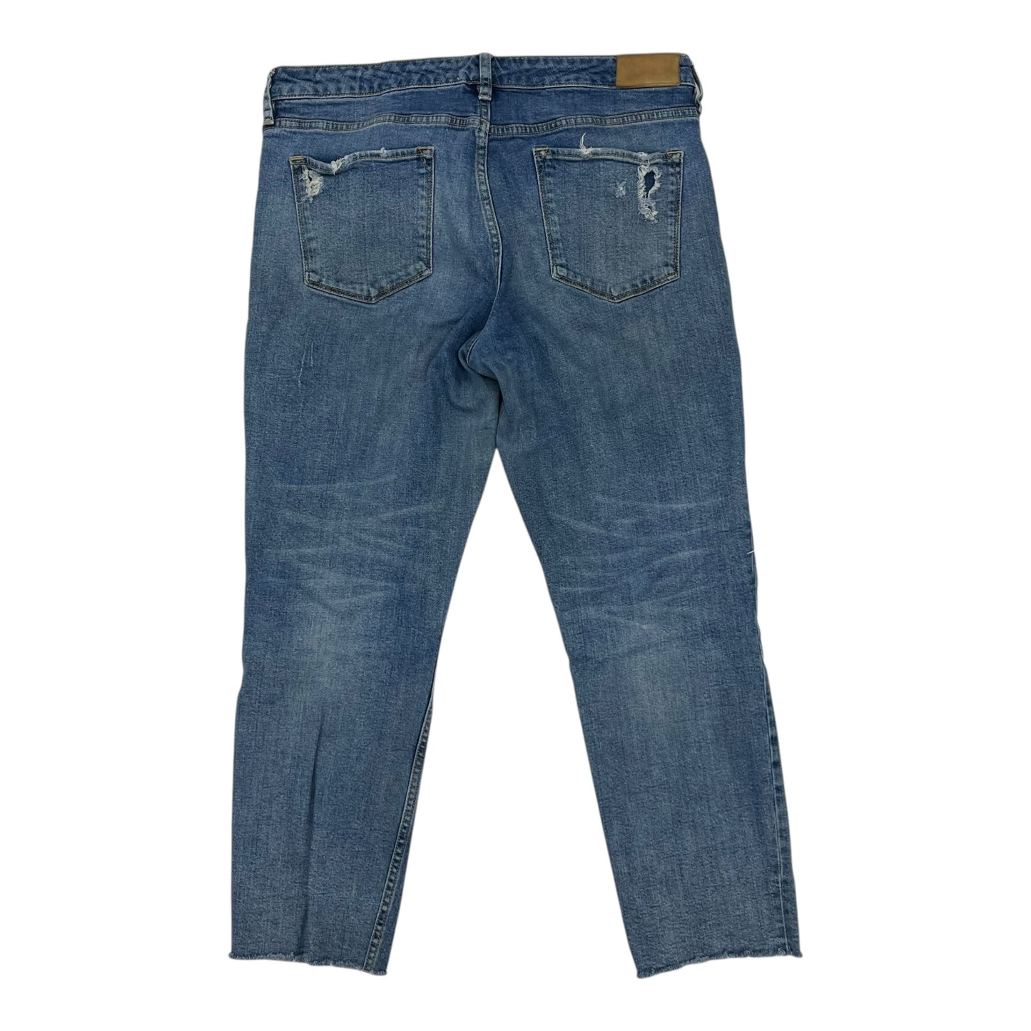 Jeans Straight By Dear John In Blue Denim, Size:14