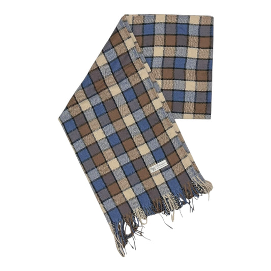 Scarf Long By Clothes Mentor In Plaid Pattern