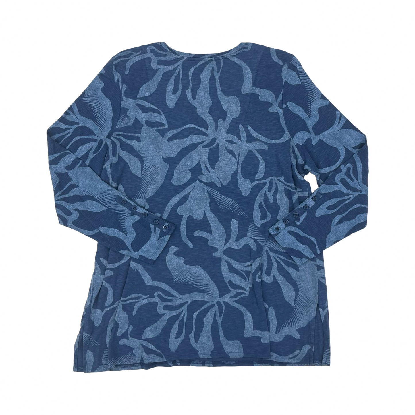 Top Ls By Chicos In Blue, Size:Xl