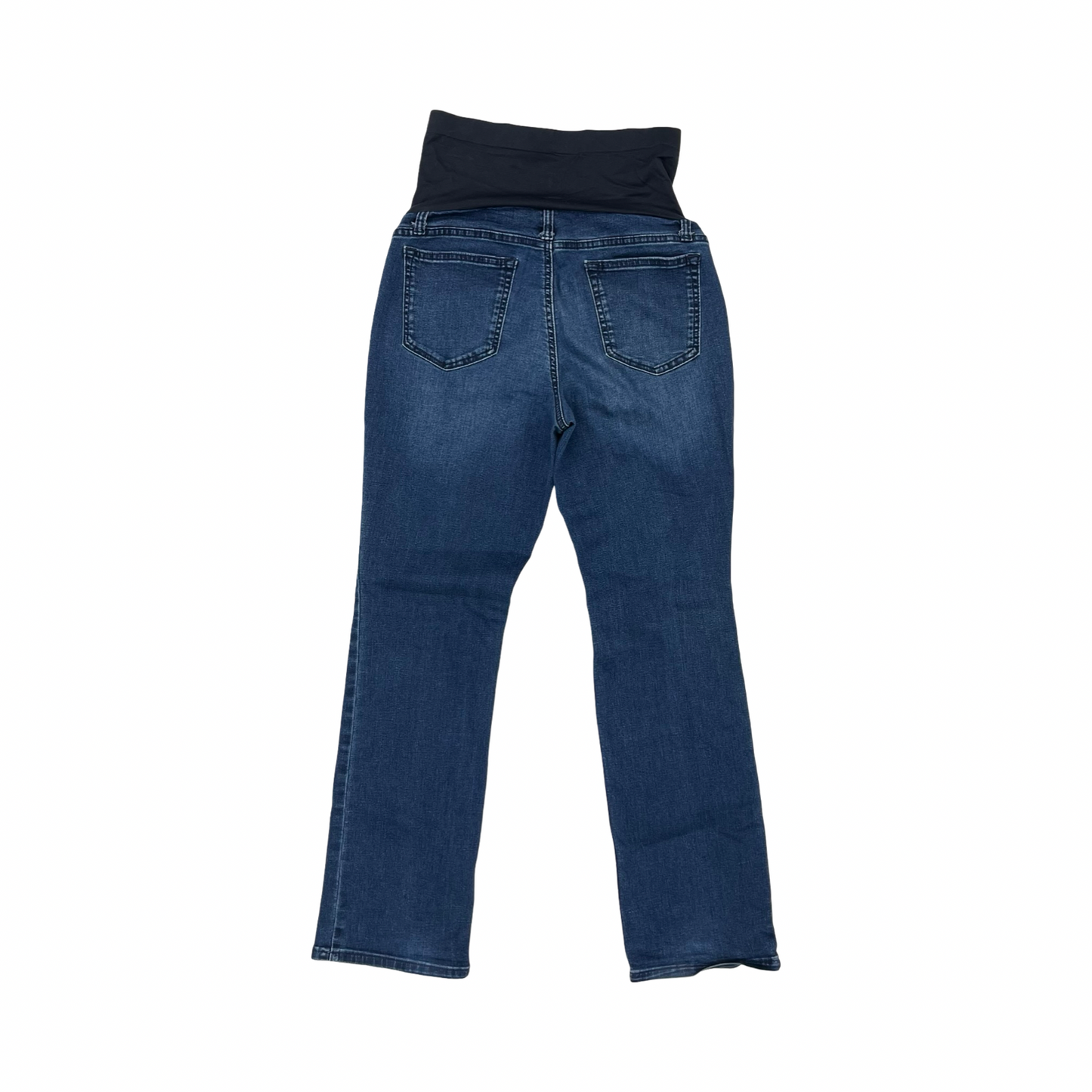 Mat Jeans By A Glow In Blue Denim, Size:10