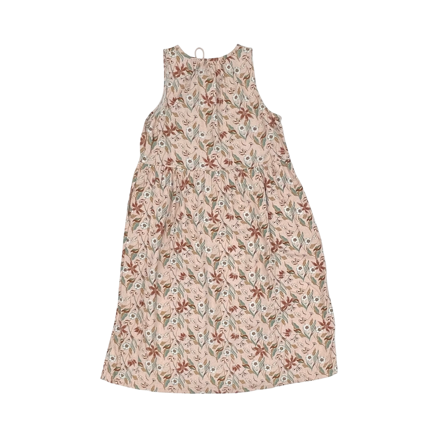 Dress Casual Midi By Universal Thread In Brown & Pink, Size:S