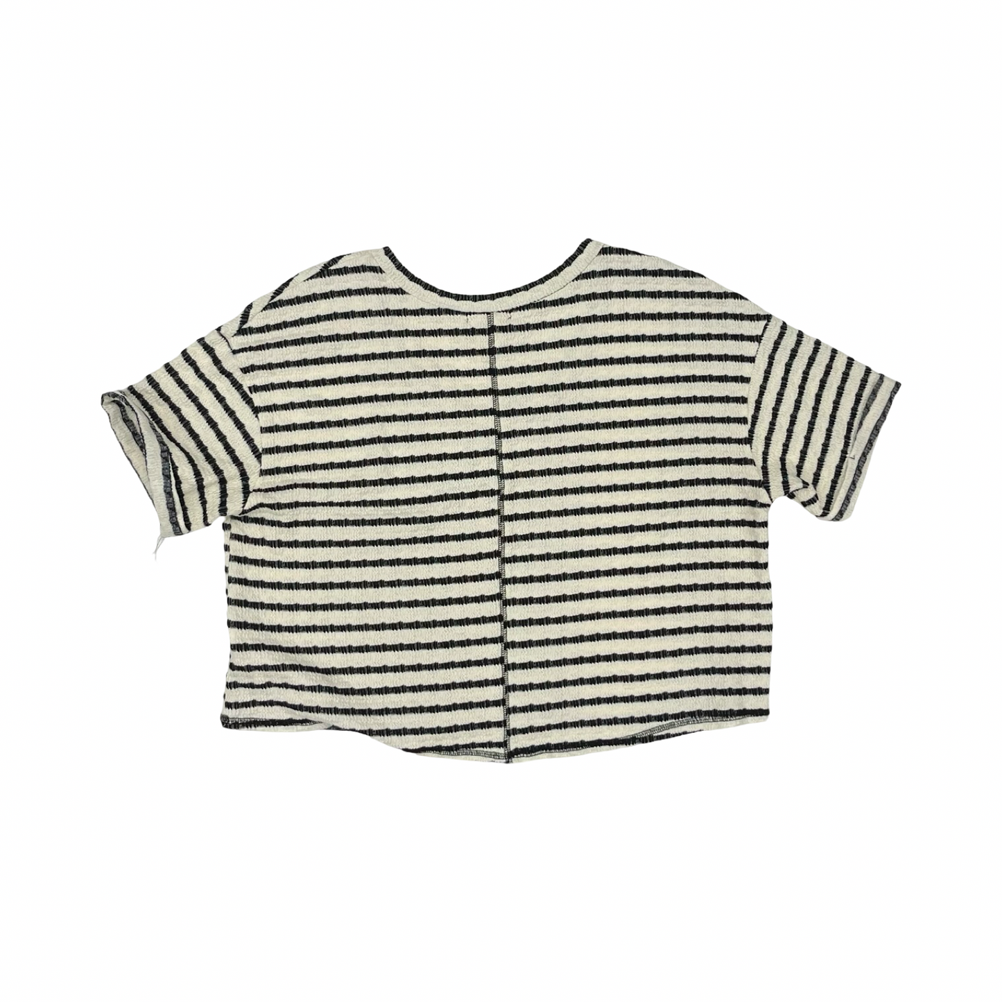 Top Ss By Moa Moa In Black & Cream, Size:Xl