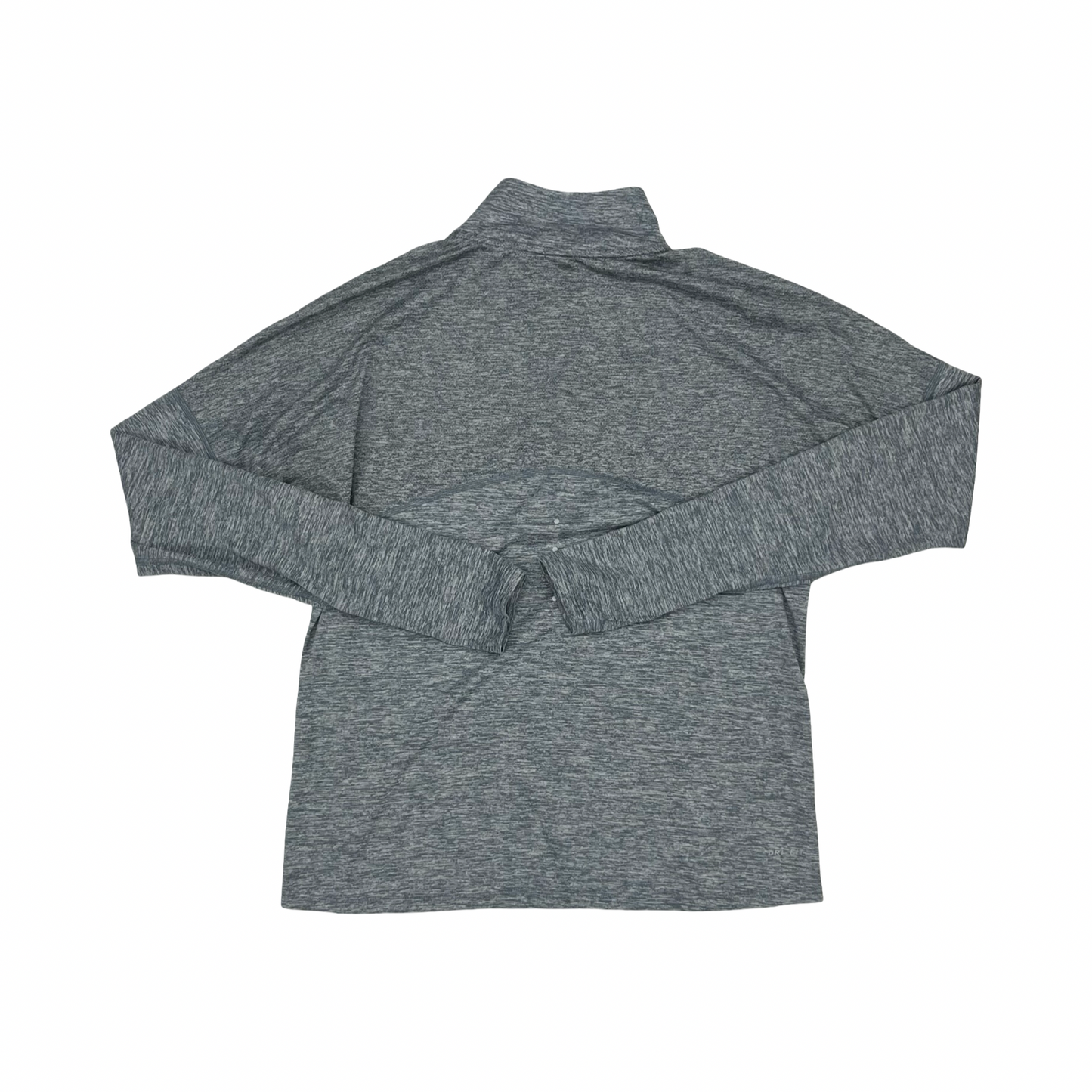 Athletic Top Ls Collar By Nike In Blue, Size:M