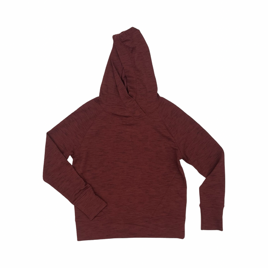 Athletic Top Ls Hoodie By Prana In Red, Size:S