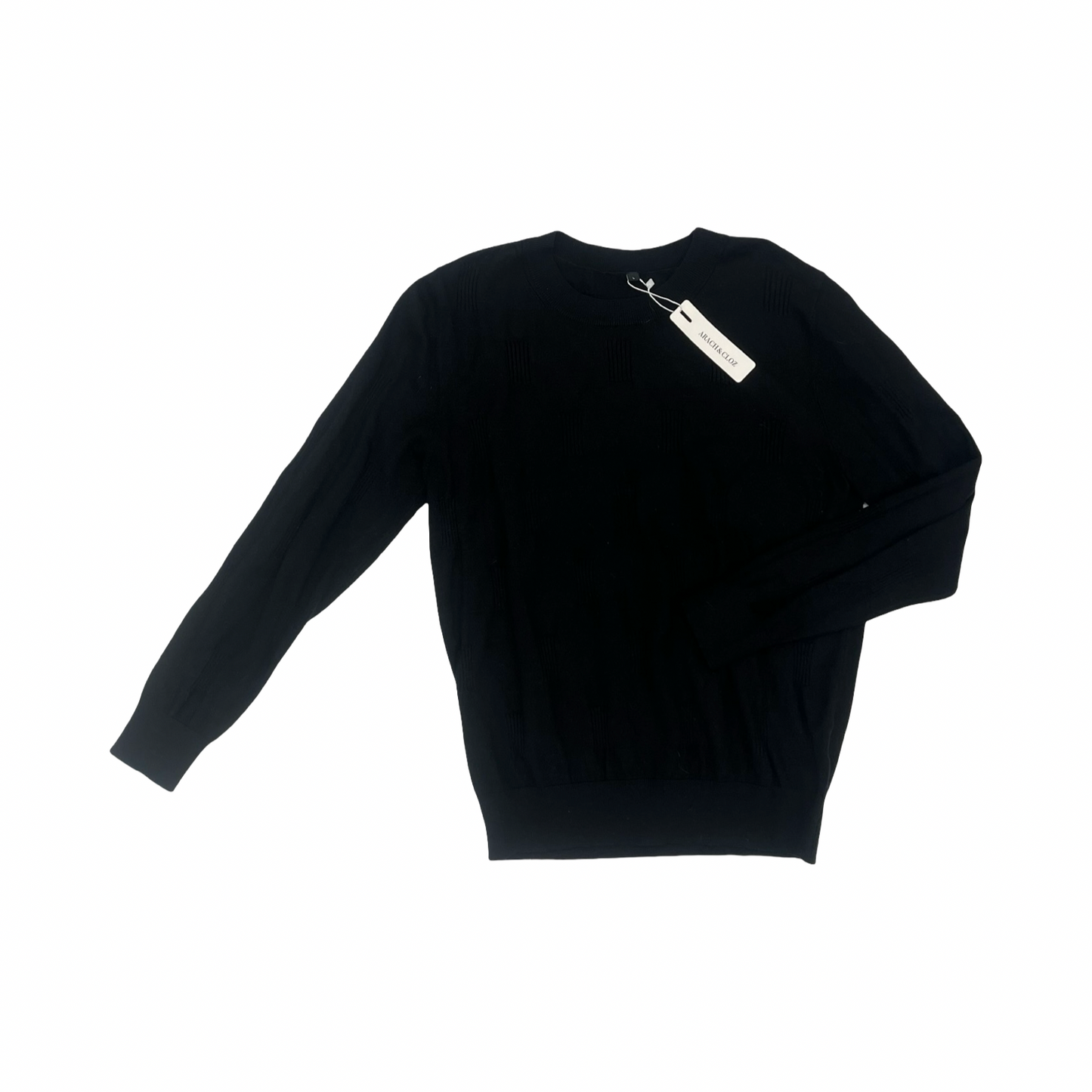 Sweater By Clothes Mentor In Black, Size:L