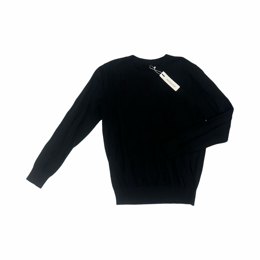 Sweater By Clothes Mentor In Black, Size:L