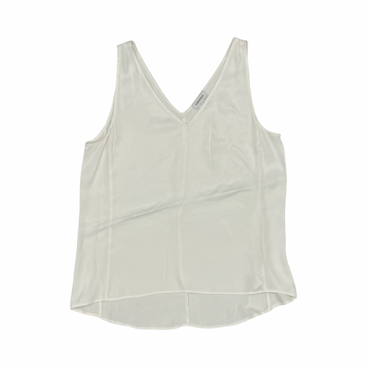 Blouse Sleeveless By Nordstrom In Cream, Size:M