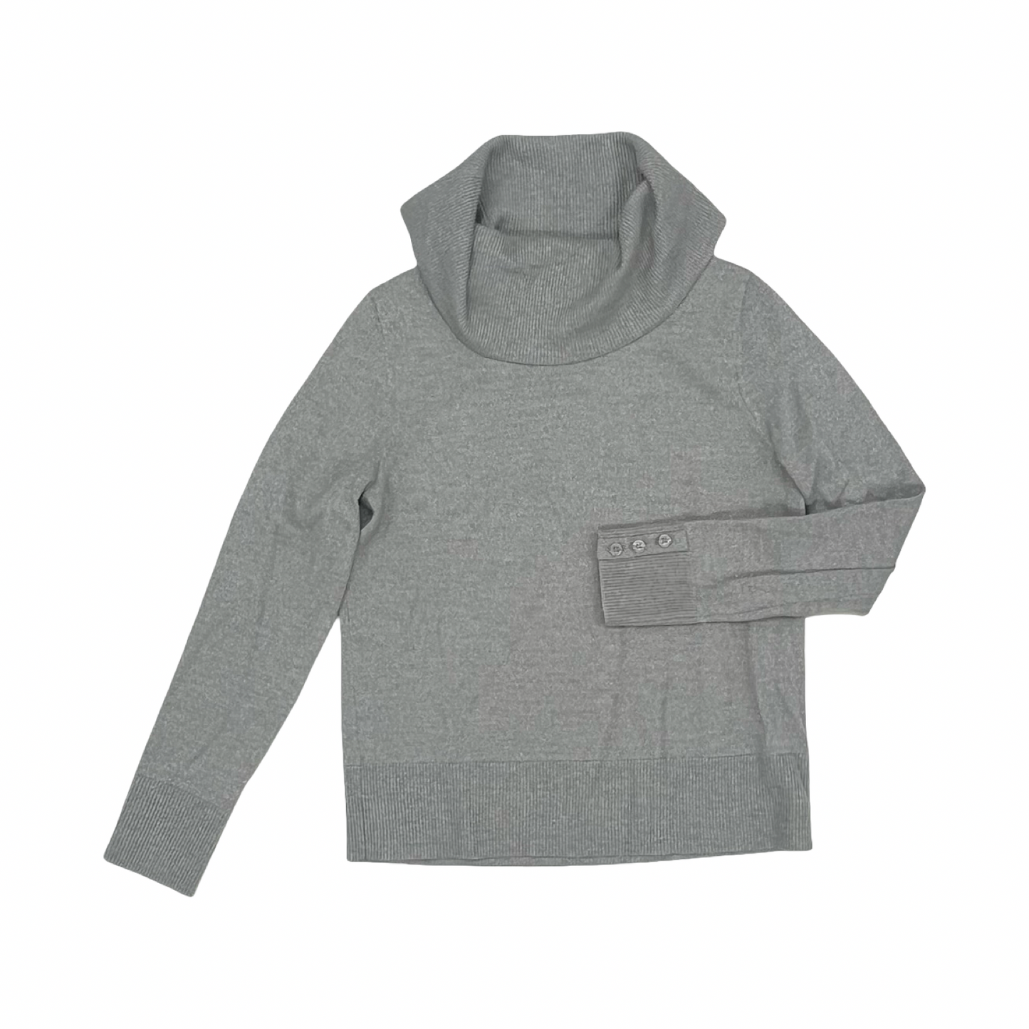 Sweater By Talbots In Grey, Size:S