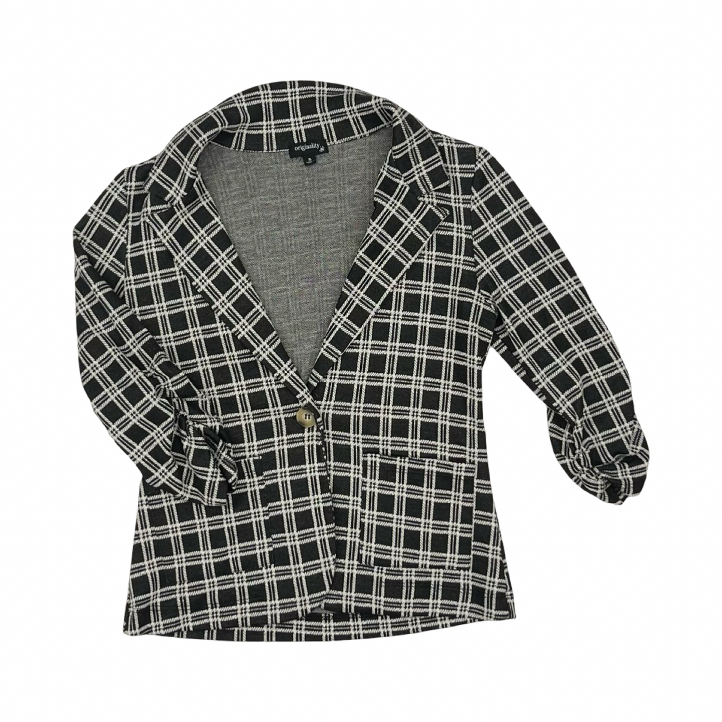 Blazer By Originality In Black, Size:S