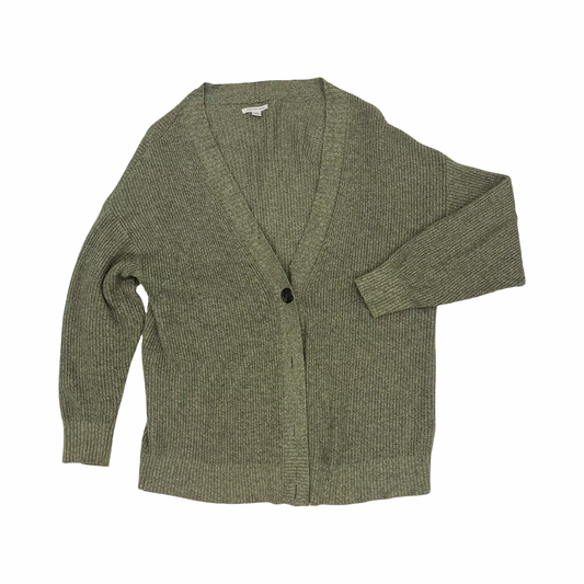 Sweater Cardigan By American Eagle In Green, Size:L