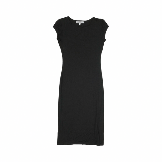 Dress Casual Midi By Clothes Mentor In Black, Size:S
