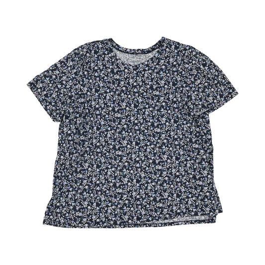 Top Ss By Lane Bryant In Floral Print, Size:3X