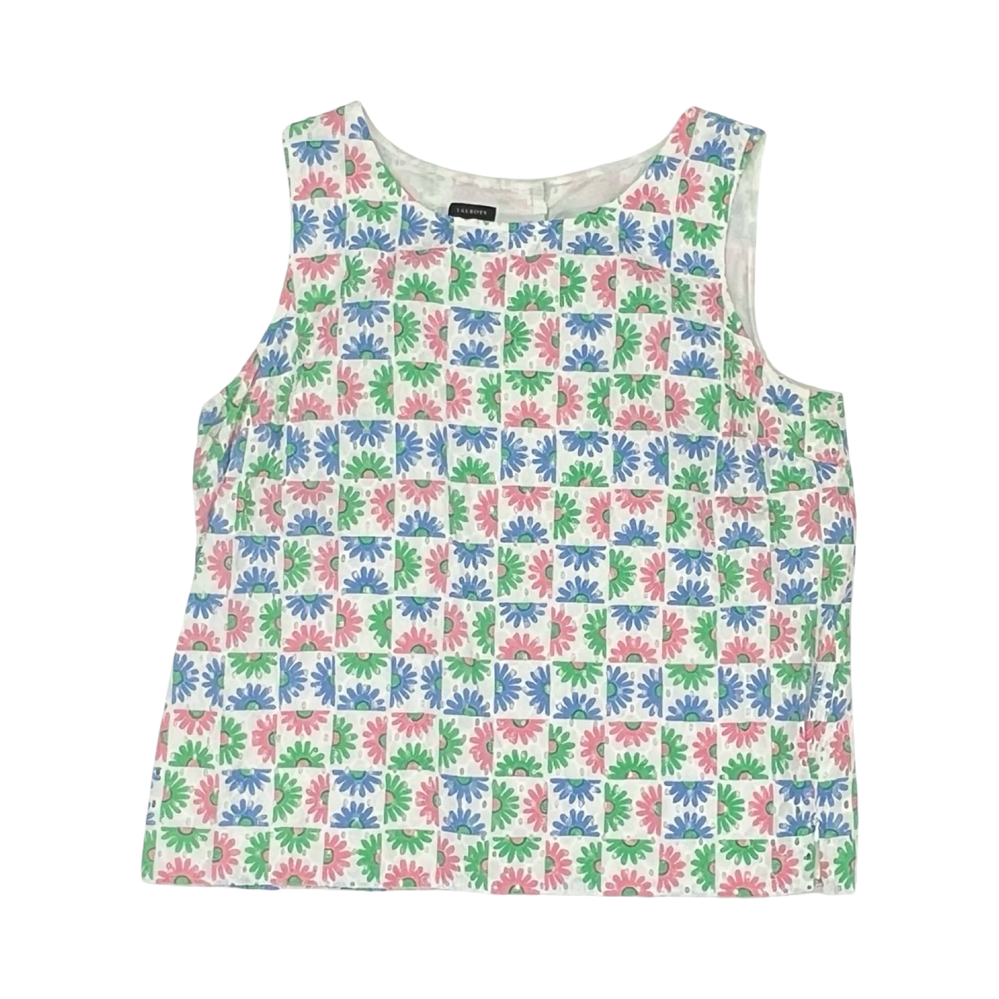 Blouse Sleeveless By Talbots In Multi, Size:Xl