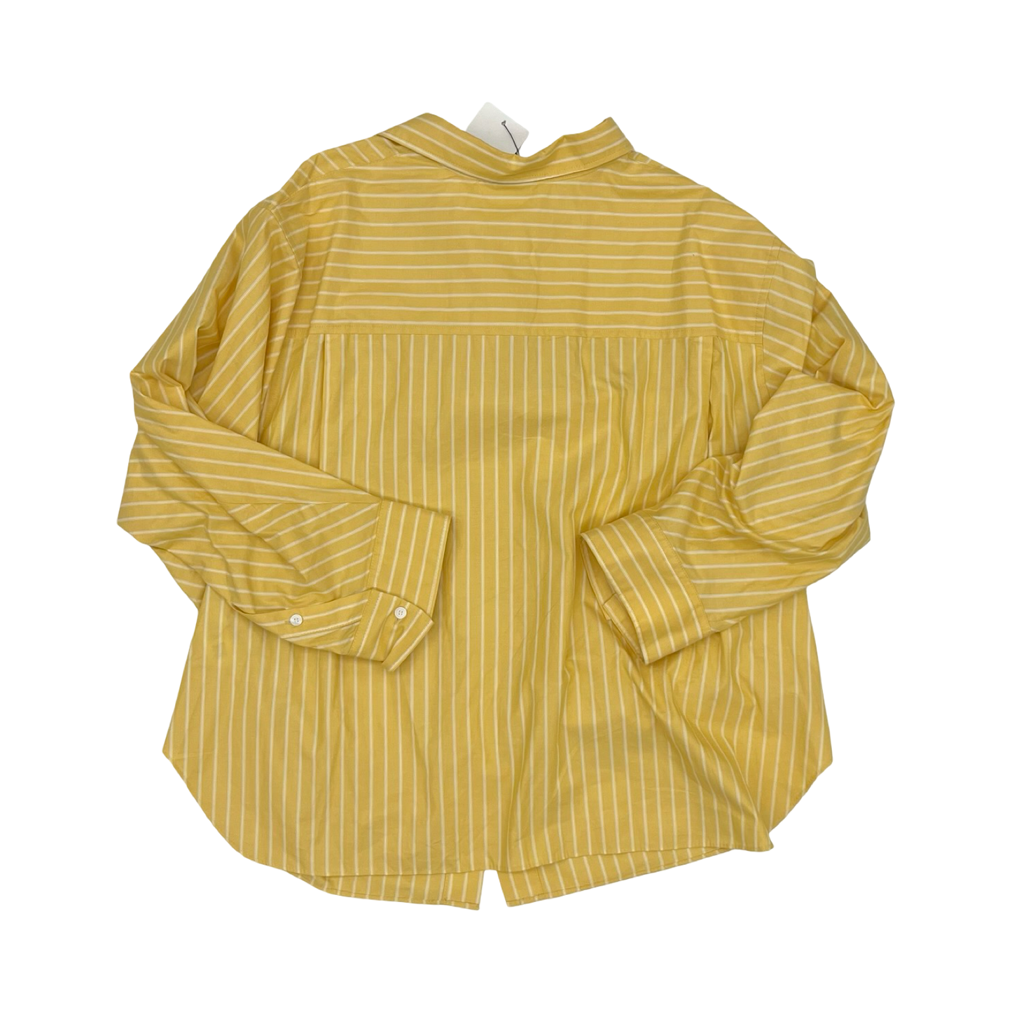 Blouse Ls By Zara In Yellow, Size:Xl