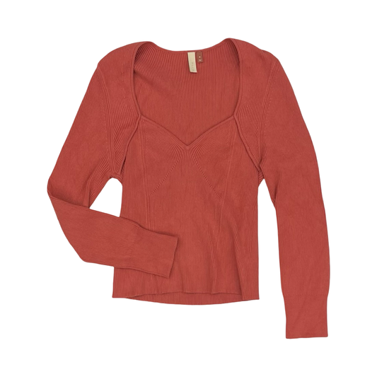 Sweater By Pilcro In Pink, Size:M