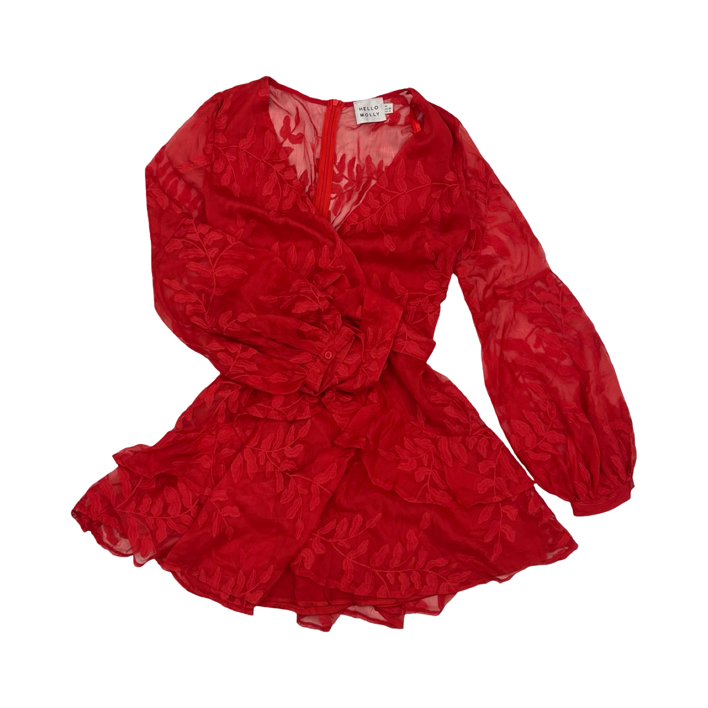 Dress Party Short By Hello Molly In Red, Size:M