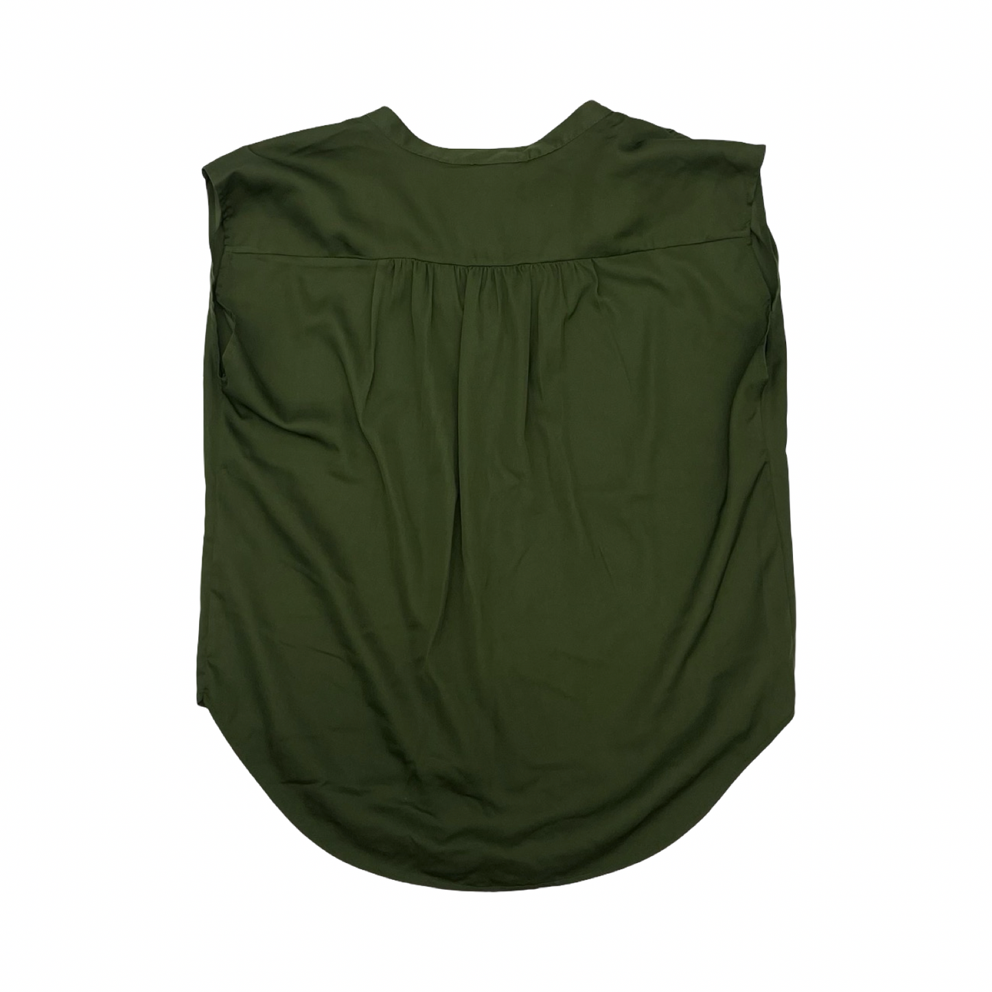 Blouse Ss By Banana Republic In Green, Size:Xs