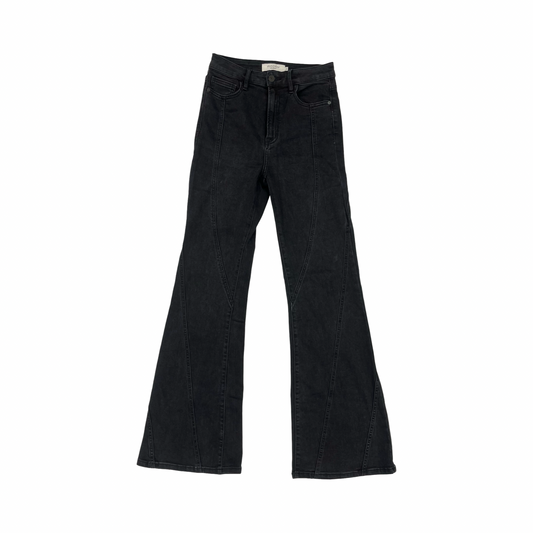 Jeans Flared By Hidden In Black Denim, Size:4
