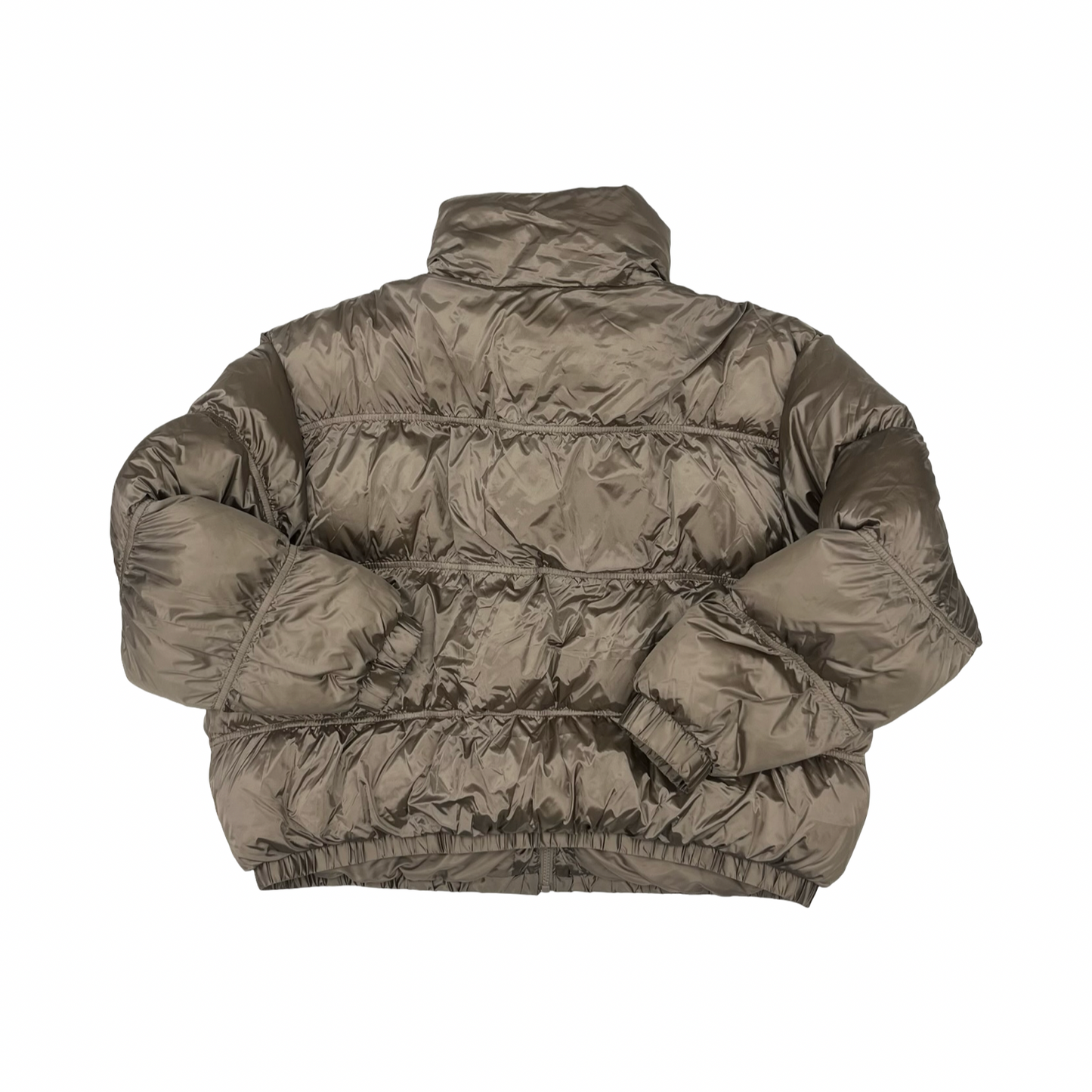 Coat Puffer & Quilted By Wild Fable In Brown, Size:Xl