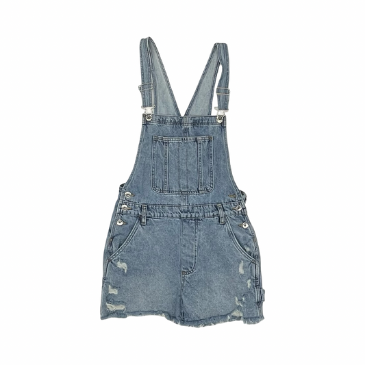 Shortalls By Cotton On In Blue Denim, Size:6