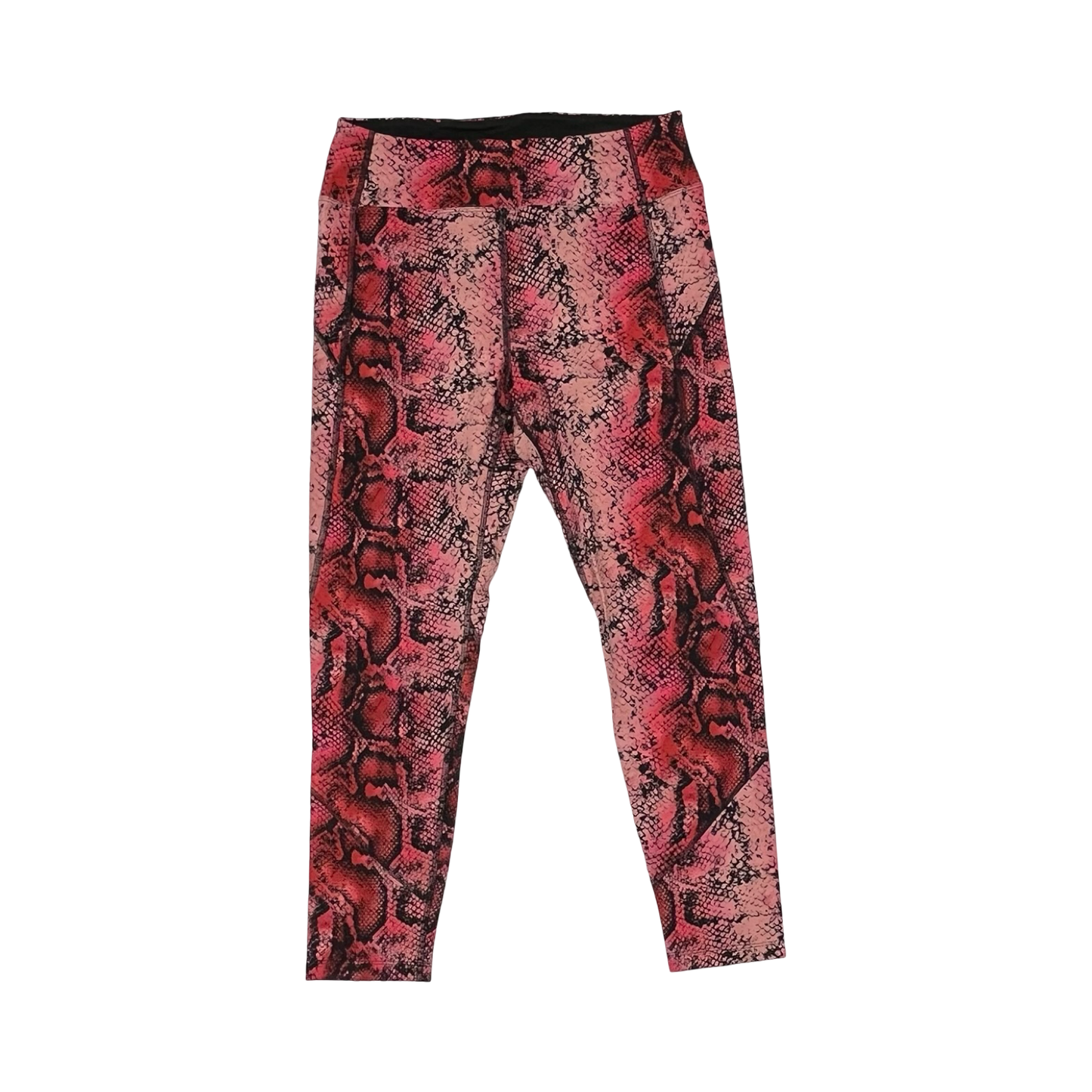 Athletic Leggings By Pink In Pink, Size:L